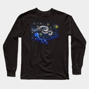 Starry Night Gravity Long Sleeve T-Shirt